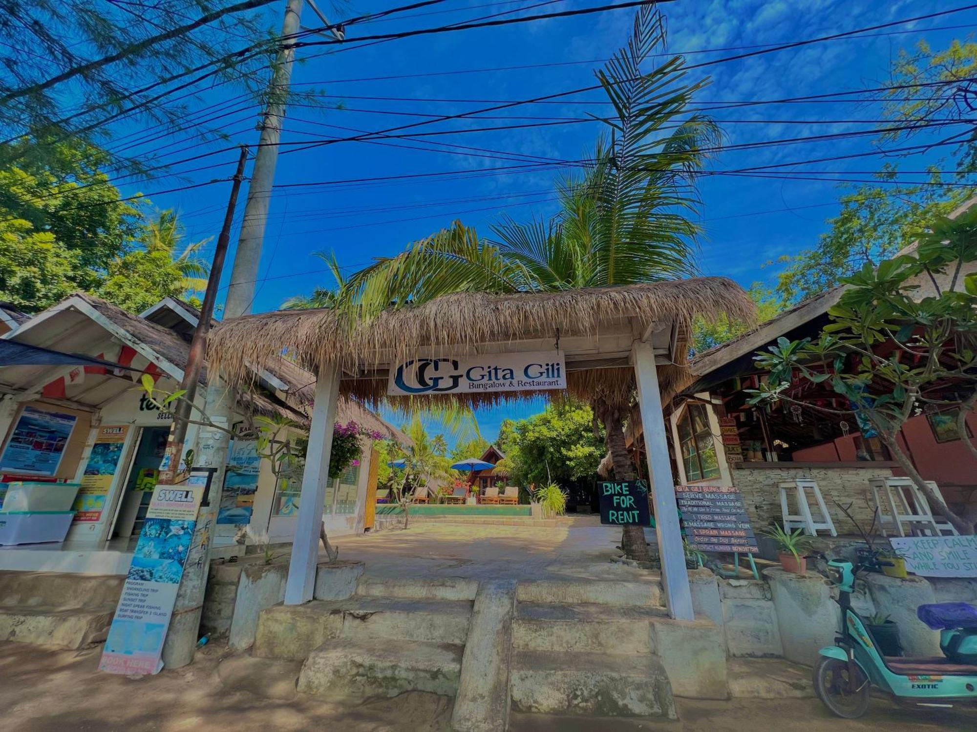 Gita Gili Bungalow Gili Air Eksteriør billede
